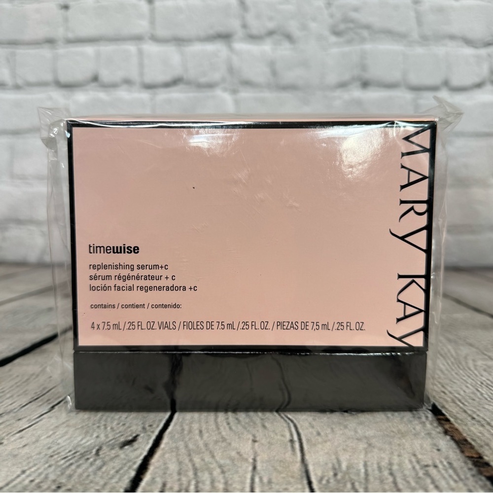 Mary Kay Timewise Replenishing Serum + C New Box Dry to Oily Skin 4 -.25oz vials
